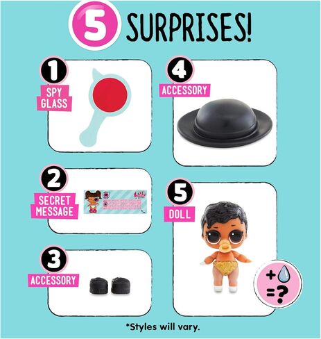 L.O.L. Surprise! Lil Sisters-Eye Spy 2, Pink in Kuwait