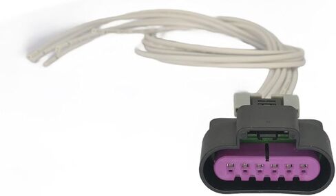 Engine Control Module Connector Harness Pigtail Plug S-1479 1P1599 13584094 88988944 PT1558 Fit for Gmc Sierra 1500 Hd 2500 3500 06 | Fit for Chevrolet Silverado 1500 Hd 2500 3500 06, 6 Pin in Saudi Arabia