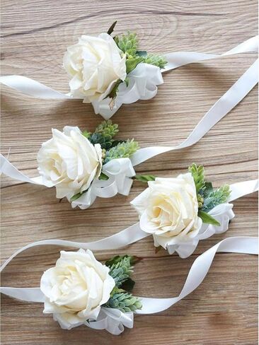 5/8" x 50 Yards White Satin Ribbon Single Faced Fabric Ribbons for Gift Wrapping, Crafting, Bows Making, Sewing, Wedding, Home Decor in Saudi Arabia