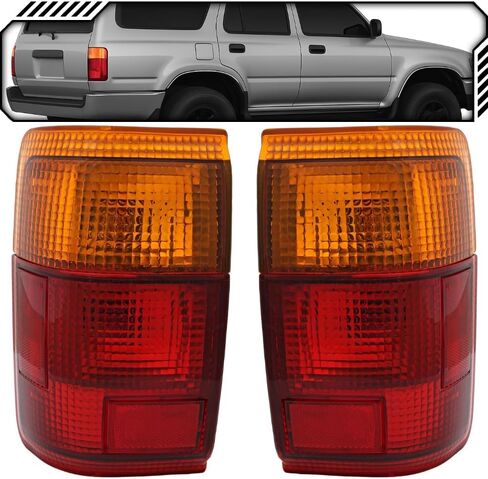 EPIC LIGHTING Halogen Replacement Spec Tail Lights Compatible with TOYOTA 93-95 4RUNNER [ TO2800117 TO2801117 8156035190 8155035190 ] Pair in Saudi Arabia
