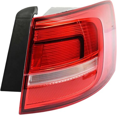 ضوء خلفي هالوجين خارجي لجانب الركاب الأيمن الخلفي بدون لمبة متوافق مع Volkswagen VW Jetta MK6 2015 2016 2017 2018 مصباح الضوء الخلفي للفرامل يستبدل 5C6945096H (الخلفي الأيمن الخارجي) in Kuwait