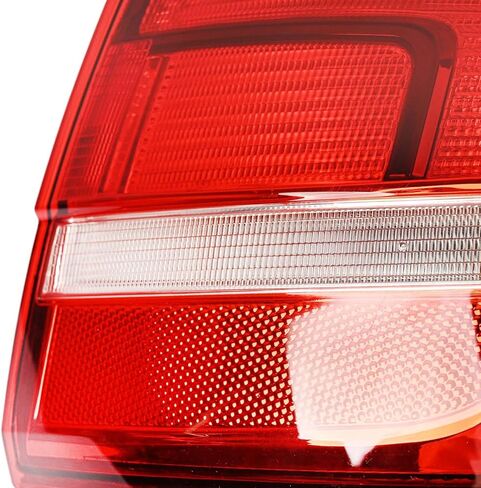 ضوء خلفي هالوجين خارجي لجانب الركاب الأيمن الخلفي بدون لمبة متوافق مع Volkswagen VW Jetta MK6 2015 2016 2017 2018 مصباح الضوء الخلفي للفرامل يستبدل 5C6945096H (الخلفي الأيمن الخارجي) in Kuwait
