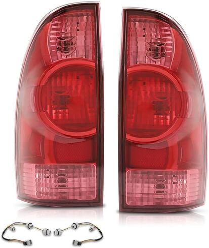 DOTCOM LED Tail Lights Assembly Rear Brake Lamps Compatible with GMC Acadia 2013 2014 2015 2016, Fit GMC Acadia Limited 2017 Driver Side Red Clear Lens Luces Traseras in Saudi Arabia