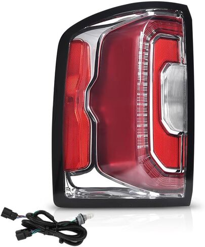 DOTCOM LED Tail Lights Assembly Rear Brake Lamps Compatible with GMC Acadia 2013 2014 2015 2016, Fit GMC Acadia Limited 2017 Driver Side Red Clear Lens Luces Traseras in Saudi Arabia