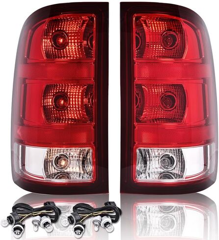 DOTCOM LED Tail Lights Assembly Rear Brake Lamps Compatible with GMC Acadia 2013 2014 2015 2016, Fit GMC Acadia Limited 2017 Driver Side Red Clear Lens Luces Traseras in Saudi Arabia