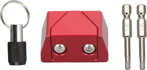 OBD II Port Anti-Theft Lock OBD2 Security Connector Protector with T20 Torx Key Red Aluminum Car Diagnostic Port Lock for All 1996+ OBD II Vehicles in Saudi Arabia