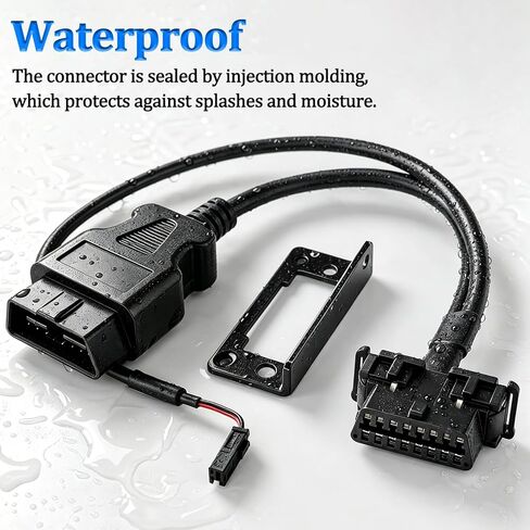 Security Gate Bypass OBD2 Cable 16 Pin Adapter with Mount Bracket Fit for Dodge Cu-mmins 2018-2020 in Saudi Arabia