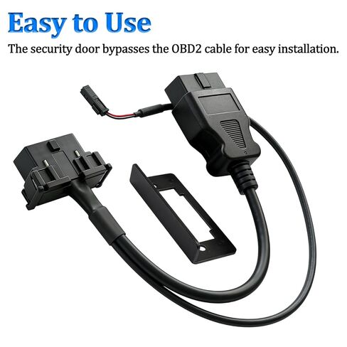 Security Gate Bypass OBD2 Cable 16 Pin Adapter with Mount Bracket Fit for Dodge Cu-mmins 2018-2020 in Saudi Arabia