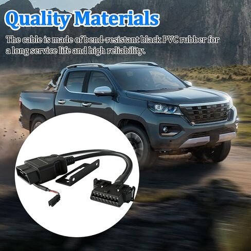 Security Gate Bypass OBD2 Cable 16 Pin Adapter with Mount Bracket Fit for Dodge Cu-mmins 2018-2020 in Saudi Arabia