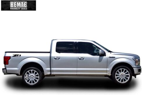 2PCS 2007-2013 Z71 4x4 Decals for Chevrolet Silverado Black in Saudi Arabia