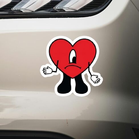 Funny Cartoon Bunny Sticker – Waterproof Vinyl Decal for Cars Trucks Wall Windows Laptops & Accessories in Saudi Arabia
