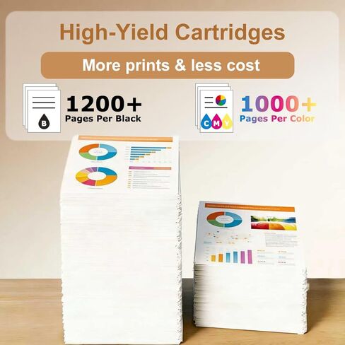 910XL Ink Cartridges Compatible With HP 910 Ink Combo Pack Work with OfficeJet Pro 8020 8025 8035 8015e 8028e 8010 8010e 8022 8022e Printer High Yield 910 Black 910 Color, with V19.7.1 Chip (4 Pack) in Kuwait