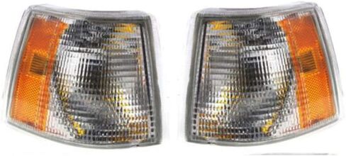 CarLights360 For Volvo 850 Parking Side Marker Light Assembly Unit 1993 94 95 96 1997 Driver and Passenger Side | Pair | Dual | VO2550101 + VO2551101 in Kuwait