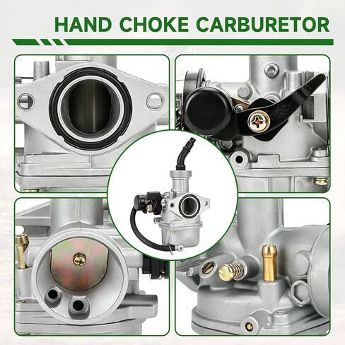 AT125 Carburetor Carb Kit Compatible with Coleman AT125-EX AT125-UT AT125-B 125cc Mini ATV Quad 4 Wheeler 4-Stroke Engine Go Kart Powersports Parts Hand Choke with Intake Manifold in Kuwait