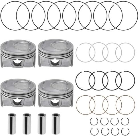 Engine Piston With Rings Kit STD 23040-2G500 23410-2G500 23410 2G501 234102G501 Compatible With 2011-2019 2.4L(10114010) in Saudi Arabia