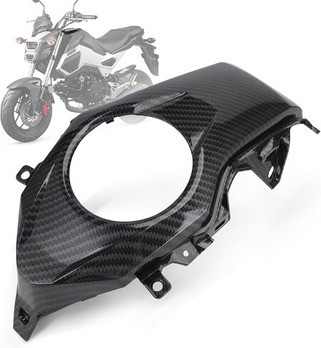 Motorcycle Fuel Gas Tank Fender Decor Covers Fairing Mudguard Kit Protector for Grom MSX 125 Boom Vader 125 BD 125 Grom Clone Carbon Fibre in Saudi Arabia