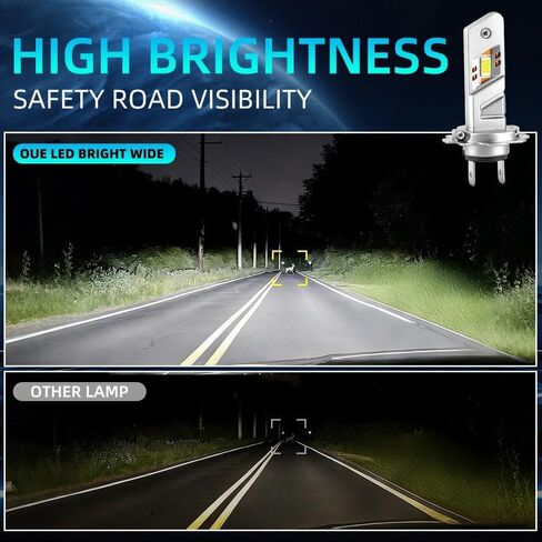 Super Bright 6500K White Light Bulbs for Audi A4 (except the Cabriolet submodel) 2002 2003 2005-2014, 80,000-Hour Lifespan, High/Low Beam Fog Bulbs, Plug-and-Play Light Kit – 6-Pack in Saudi Arabia