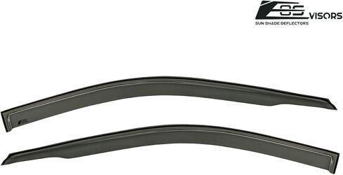 Replacement for 2012-2014 Toyuota Camry Models | EOS Visors JDM Tape-On Style Side Vents Window Visor Rain Guard Deflectors in Kuwait