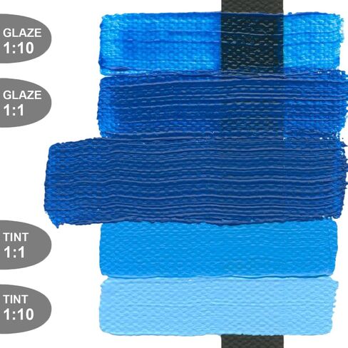 GOLDEN Heavy Body Acrylics, Primary Cyan, 8 fl. oz. Jar, Professional Acrylic Paint, Opaque in Kuwait