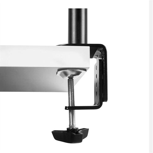 Dual Monitor Desk Mount Stand for 10-27 Inch LCD Led Monitors - Full Motion Adjustable Arms, Holds Up to 17.6 Lbs Each Arm, Vesa Compatible 75X75/100X100Mm in Saudi Arabia