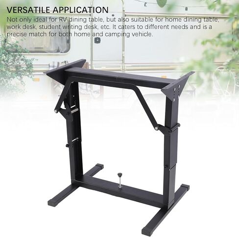 Standing Desk Frame, Adjustable Height Hot Rolled Steel Support 573lbs Capacity for Home Office RV 27 to 63cm in Kuwait