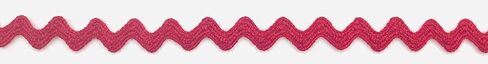 Red 1/4" (6mm) Baby RIC Rac Trim – 25 Yards – 100% Cotton, Colorfast – Sewing & Craft Trim, Vintage Cotton in Saudi Arabia