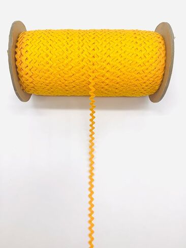 Red 1/4" (6mm) Baby RIC Rac Trim – 25 Yards – 100% Cotton, Colorfast – Sewing & Craft Trim, Vintage Cotton in Saudi Arabia