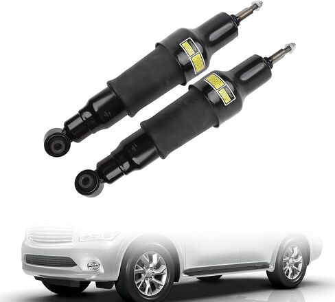 Dasbecan Pair Rear Shock Struts Absorber Compatible with Nissan Armada 2017-2023 Infiniti QX80 2014-2020 Infiniti QX56 2011-2013 Replace# 56210-1LA8A E6210-5ZWOA in Kuwait