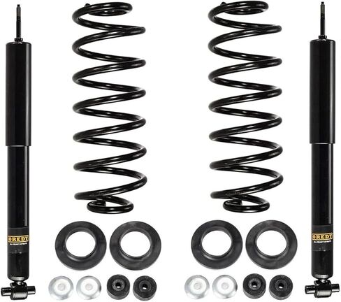 2PCs Rear Shock Conversion kit Air Spring Coil Spring for 2003-2011 Lincoln Town Car & Mercury Grand Marquis & Ford Crown Victoria - 90004 in Kuwait