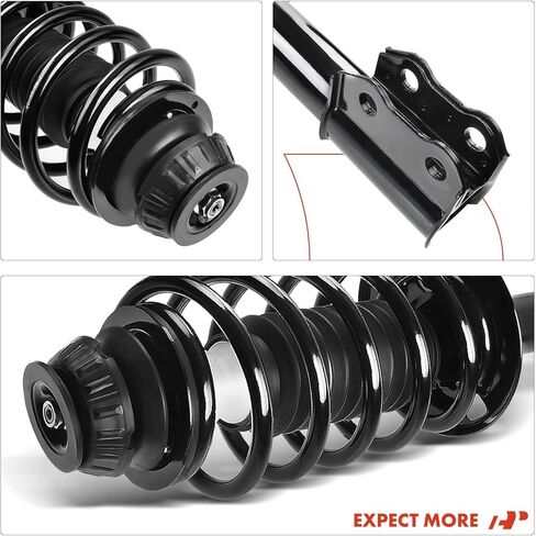 A-Premium Front Struts Compatible with Toyota Prius C 2012-2015 - 2x Replacement Suspension Complete Strut Assembly Shock with Coil Spring in Kuwait