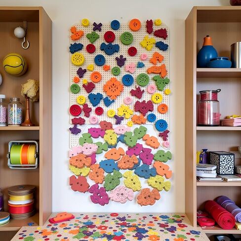 50Pcs Colorful Cartoon Fish Wooden Buttons, Animal Craft, DIY Sewing and Clothing Decor, Replaceable Wooden Coat, Fish Shape for Crafts, Needle Minders, Cross Stitch, Buttons in Saudi Arabia