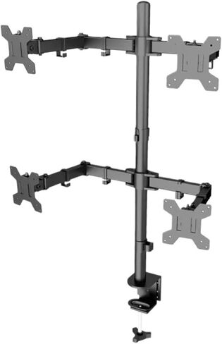 Dual-screen robotic arm monitor stand(15-30in) in Saudi Arabia