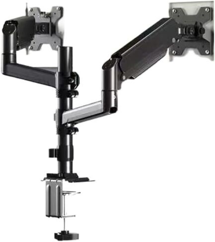 Dual-screen robotic arm monitor stand(15-30in) in Saudi Arabia