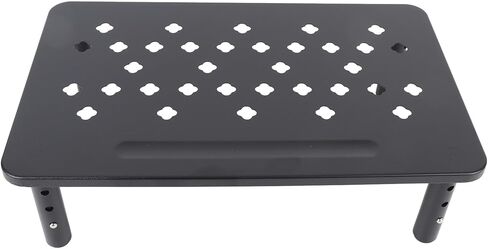 CHICIRIS Adjustable Monitor Stand Riser 3 Height Levels Clover Hole Design Laptop Desk Stand for Home Office PC Printer Workstation in Kuwait