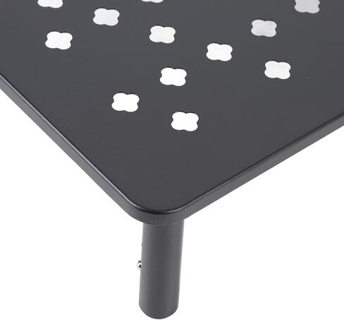 CHICIRIS Adjustable Monitor Stand Riser 3 Height Levels Clover Hole Design Laptop Desk Stand for Home Office PC Printer Workstation in Kuwait