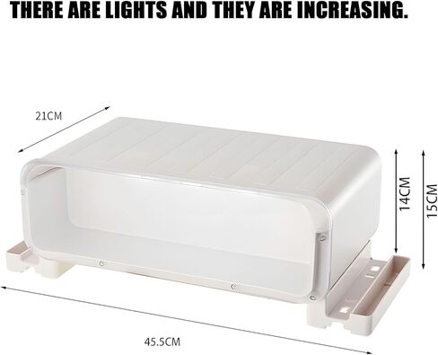 Multifunctional Laptop Monitor Stand with LED Lighting and Spacious Sections for Supplies and Small Items USB Powered Monitor Elevator in Saudi Arabia