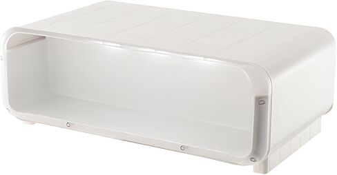 Multifunctional Laptop Monitor Stand with LED Lighting and Spacious Sections for Supplies and Small Items USB Powered Monitor Elevator in Saudi Arabia