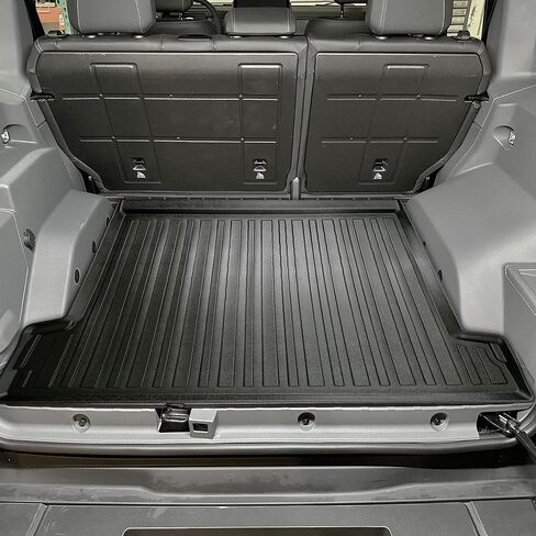 Premium Cargo Liner for Ineos Grenadier 2024-2025 - 100% Protection - Custom Fit Car Trunk Mat - Black Cargo Mat - 3D Shaped Laser Measured Trunk Liners in Kuwait
