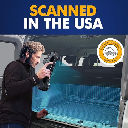 Premium Cargo Liner for Ineos Grenadier 2024-2025 - 100% Protection - Custom Fit Car Trunk Mat - Black Cargo Mat - 3D Shaped Laser Measured Trunk Liners in Kuwait