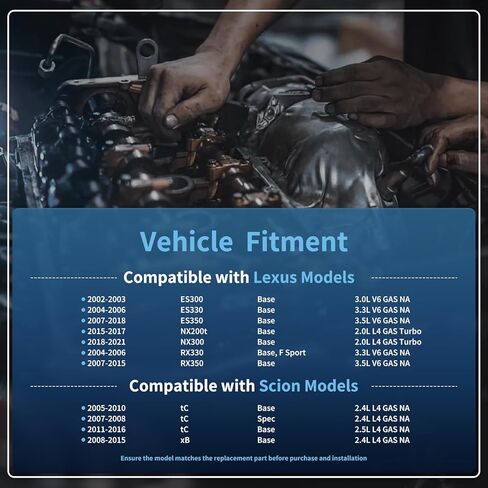 17825N New Starter Motor | Replacement for Toyota 02-17 Camry, 04-19 Highlander, 06-18 RAV4, 04-16 Sienna, 05-18 Avalon, 02-08 Solara, Lexus RX330 RX350 ES330 ES350 NX200t, Scion XB TC, Pontiac Vibe in Saudi Arabia