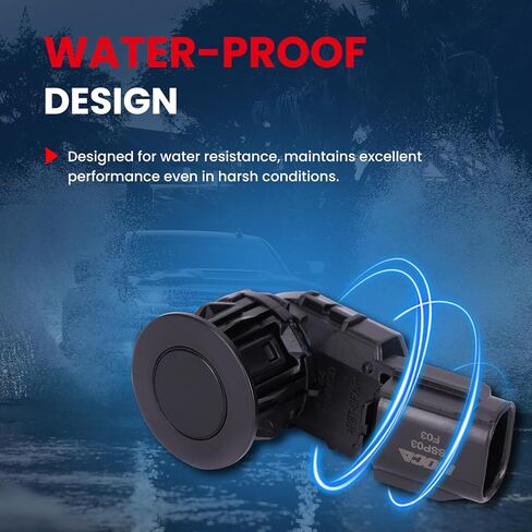 MOCA 2Pcs Reverse Backup Parking Assist Sensors Fit 2014-2021 for Toyota Tundra 4.6L 5.7L & 2015-2023 for Toyota Tacoma 2.7L 3.5L & 2014-2018 for Toyota RAV4 2.5L in Kuwait