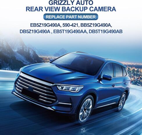 Rear View Backup Camera Replacement for Ford Explorer 2011-2015, for Ford Explorer Police Model 2013-2015 590-421 BB5Z-19G490-A DB5Z-19G490-A EB5Z-19G490-A in Kuwait
