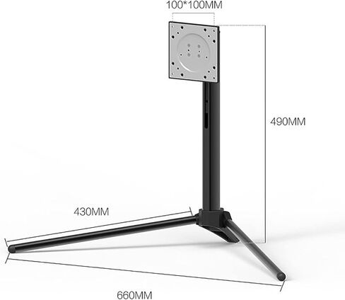 Single Monitor Desk Mount, Height and Angle Adjustment Monitor Desk Mount, for 32-34 Inch Monitor, with 75x75mm Or 100x100mm in Kuwait