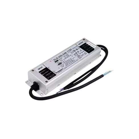 1pcs ELG-200-24B-3Y 24V8.4A dimming Constant Voltage LED Lighting Driver PFC Function AC-DC IP67 Power Supply in Saudi Arabia