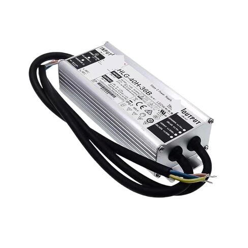 1pcs HLG-40H-54B 54V 0.75A Constant Voltage Constant Current dimming LED Lighting Driver Water Proof in Saudi Arabia