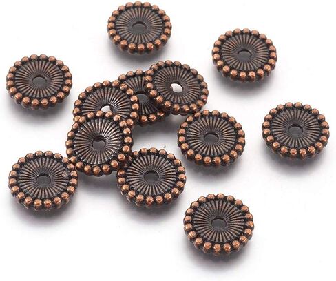 Elecrelive 100Pcs Stainless Steel Spacer Beads 18K Gold Plated Flower Beads 3mm Daisy Spacers for Jewelry Bracelet Necklace Making in Kuwait