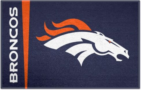 FANMATS 8229 NFL - سجادة Denver Broncos Starter Mat - 19 بوصة. × 30 بوصة. | تصميم موحد لسجادة ديكور المنزل لمحبي الرياضة وبساط خلفي in Saudi Arabia