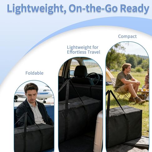 Carrying Bag Compatible with Graco Pack n Play, Foldable Nylon Replacement Travel Carrying Case, Lightweight Waterproof Storage Bag for Airplane Train Travel in Saudi Arabia