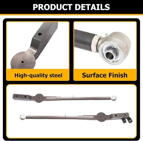 KUAFU Rear Trailing Arm Kit Compatible with 1960-1972 Chevy Chevrolet GMC C10 Blazer Long or Short Bed Trucks Anti-Rust Oil Steel in Kuwait