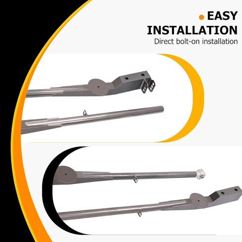 KUAFU Rear Trailing Arm Kit Compatible with 1960-1972 Chevy Chevrolet GMC C10 Blazer Long or Short Bed Trucks Anti-Rust Oil Steel in Kuwait